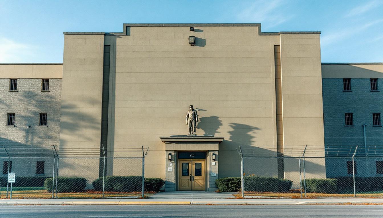 Mc Minn County Jail exterior view