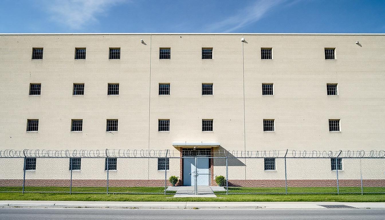 Meherrin River Regional Jail exterior view