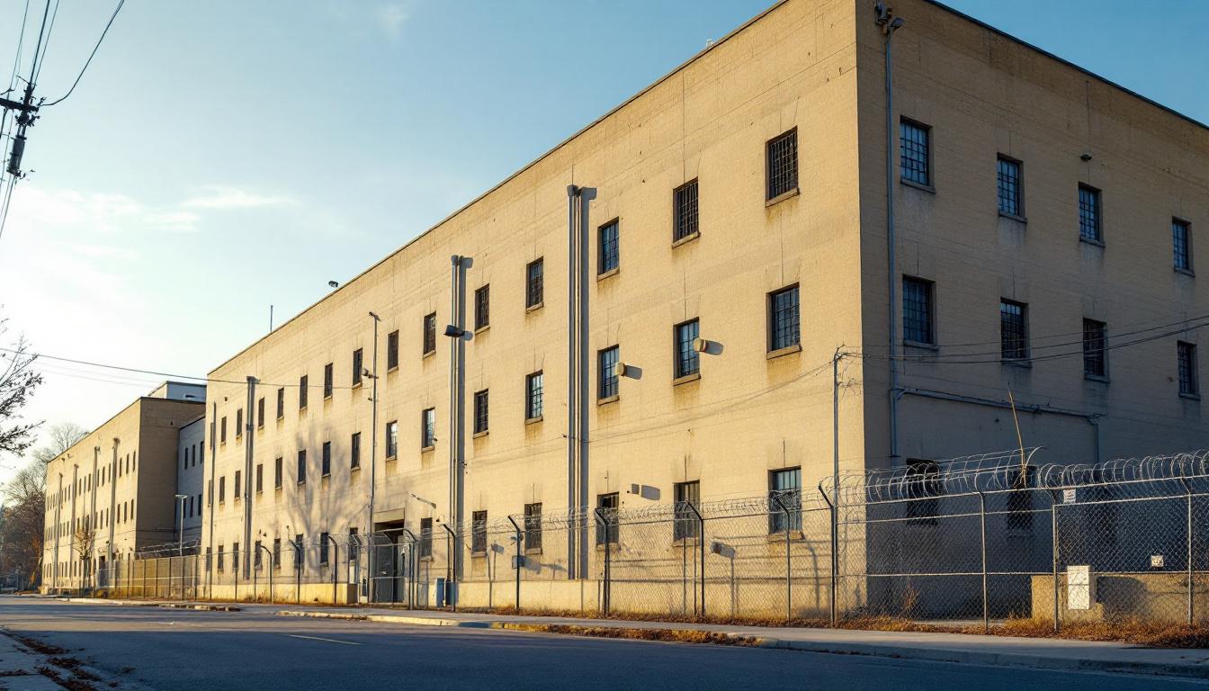 Middle River Regional Jail exterior view