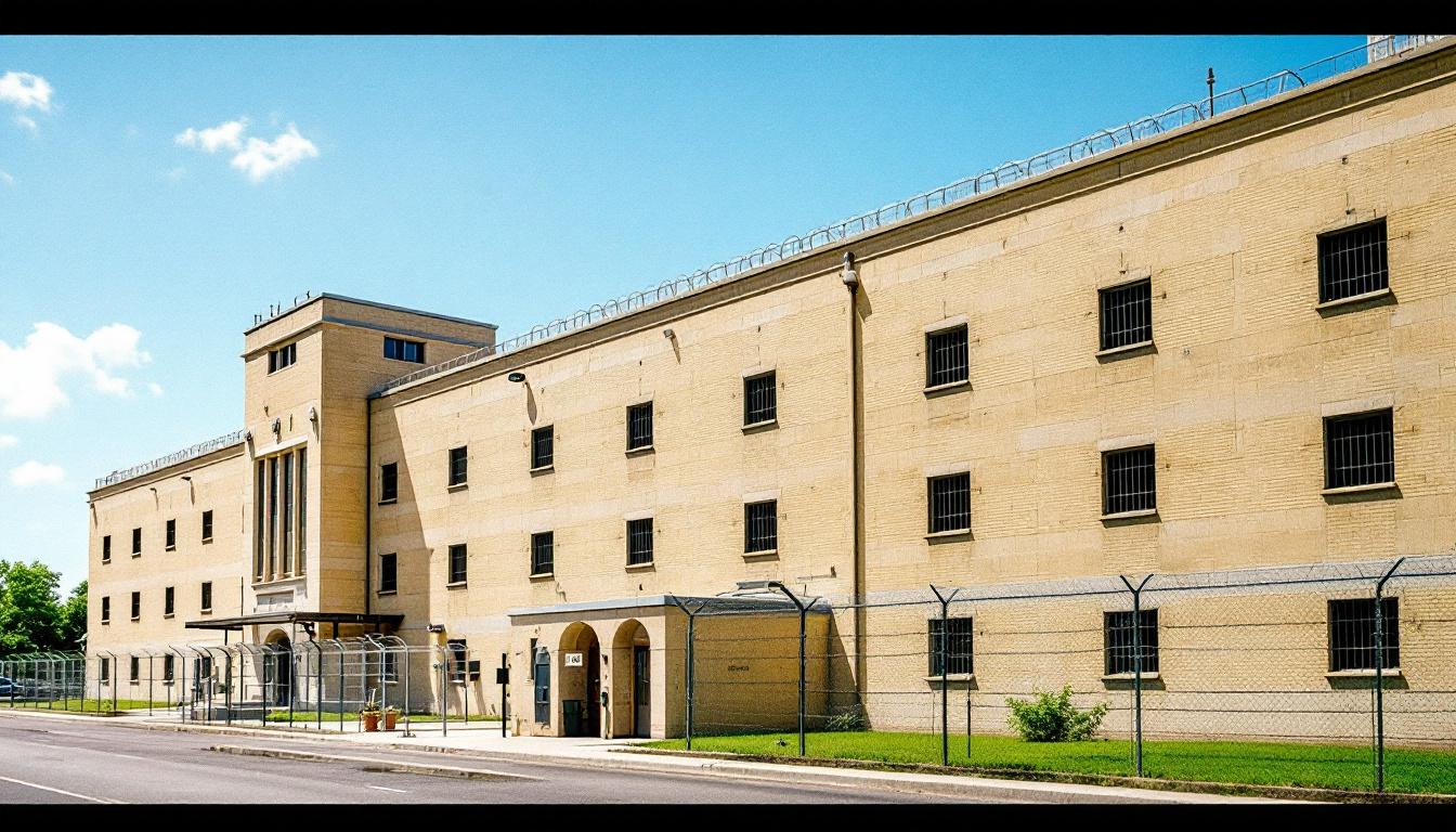 Monroe County Jail exterior view