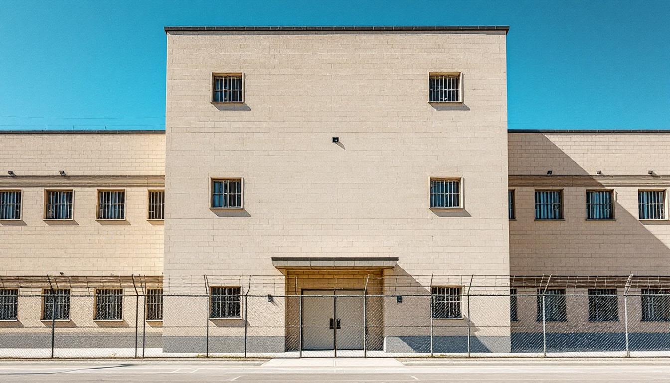 Montcalm County Jail exterior view