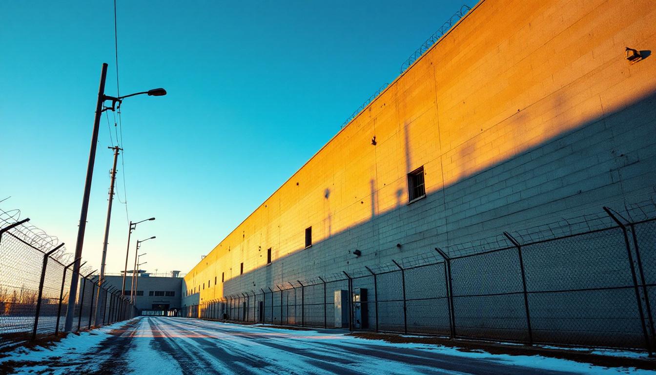 New Castle Correctional Facility exterior view