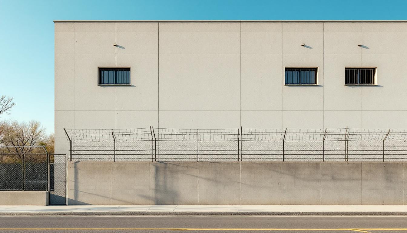 New Hanover County Detention Facility exterior view