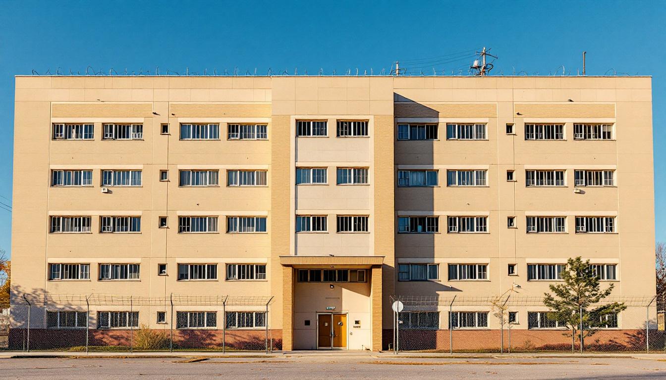 Newaygo County Jail exterior view