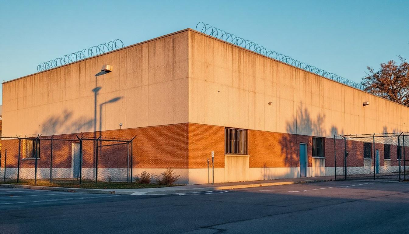 Newport News Juvenile Detention exterior view