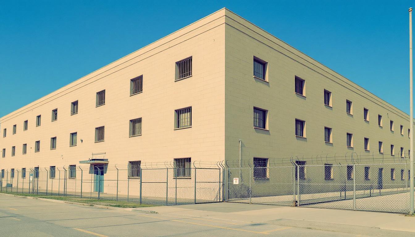 Nye County Jail exterior view
