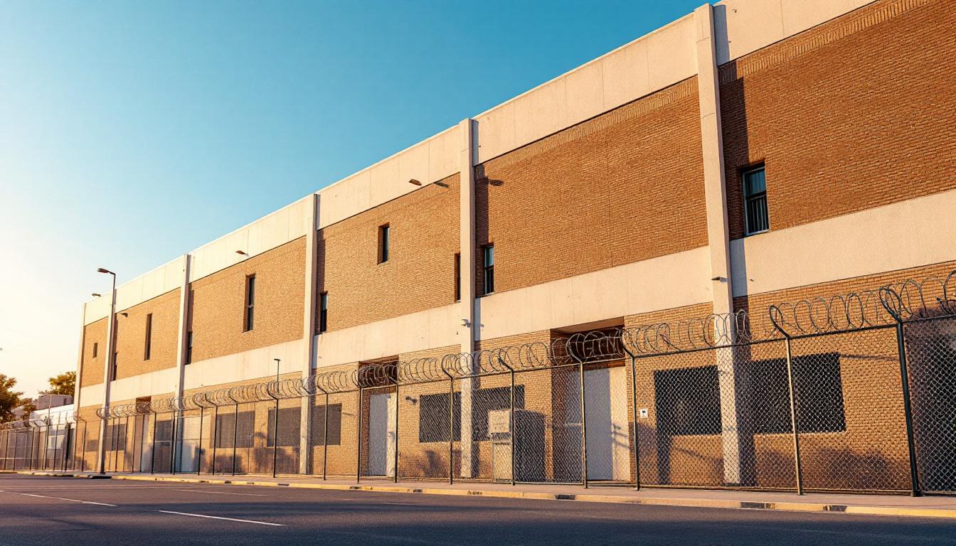 Oklahoma county detention center exterior view