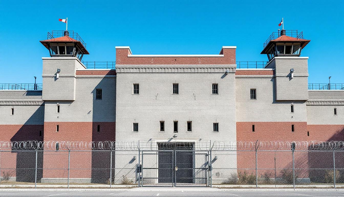 Pelican Bay State Prison exterior view