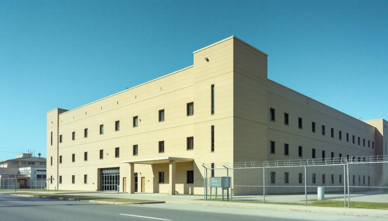 Pine County Jail exterior view