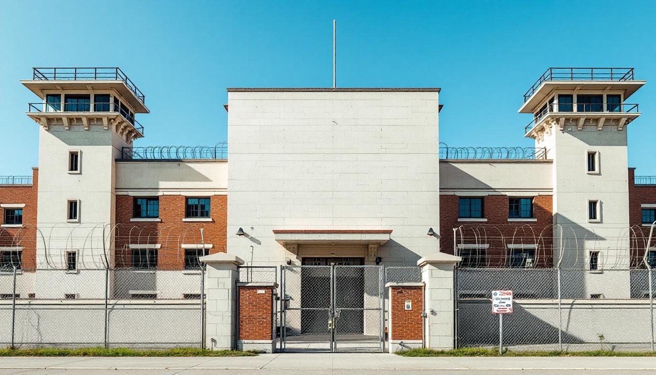 Pleasant Valley State Prison exterior view