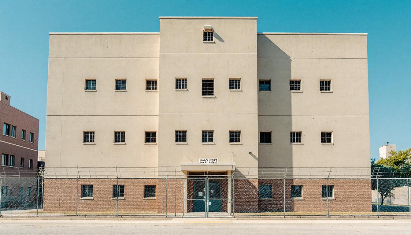 Preble County Jail exterior view