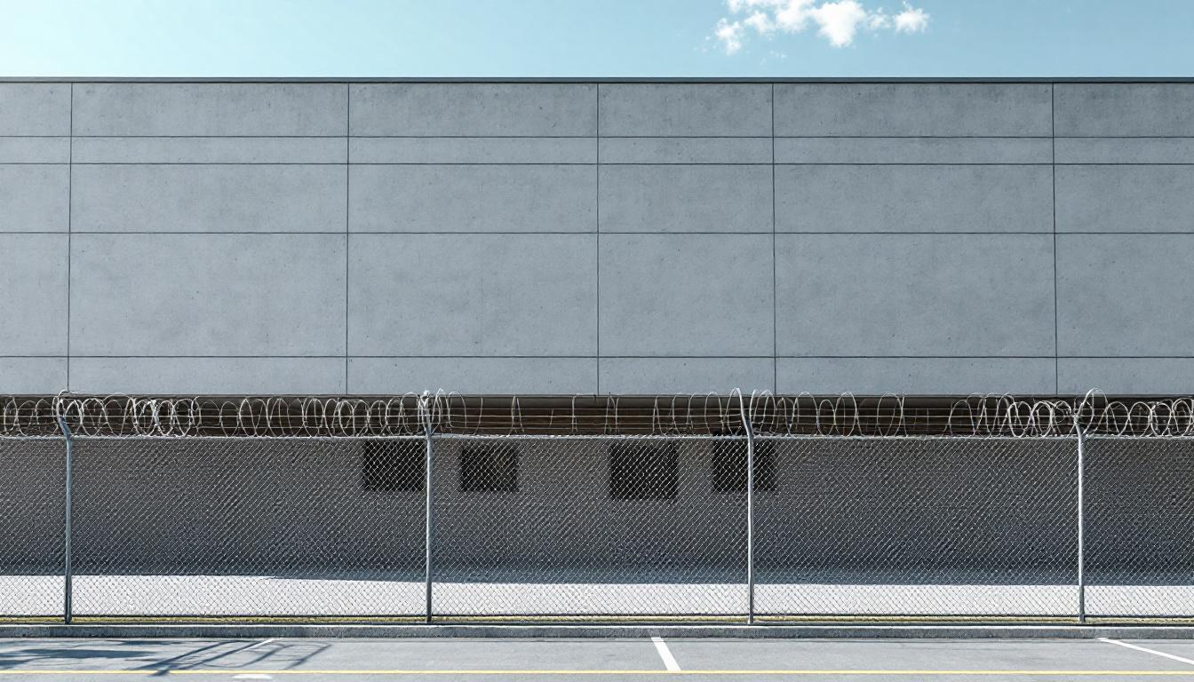 Prince George Corrections Department exterior view