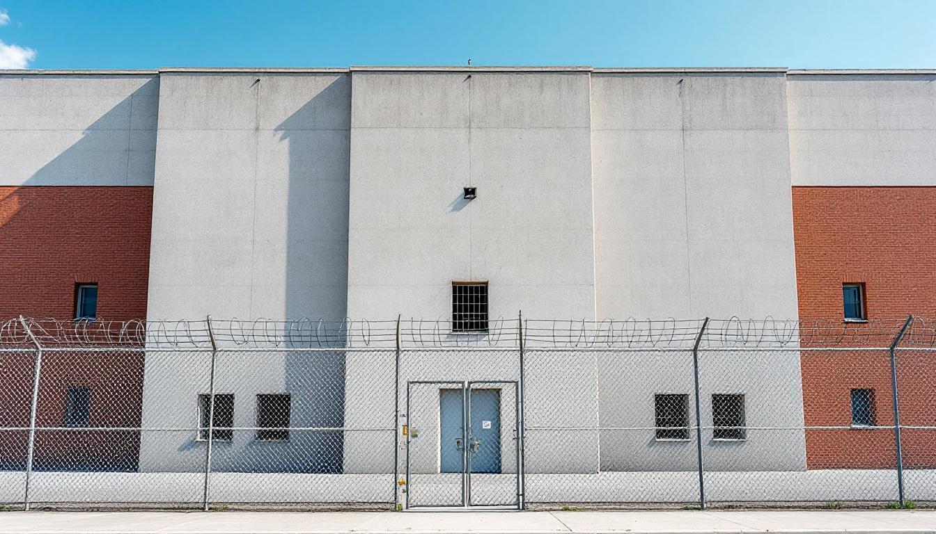River North Correctional Center exterior view