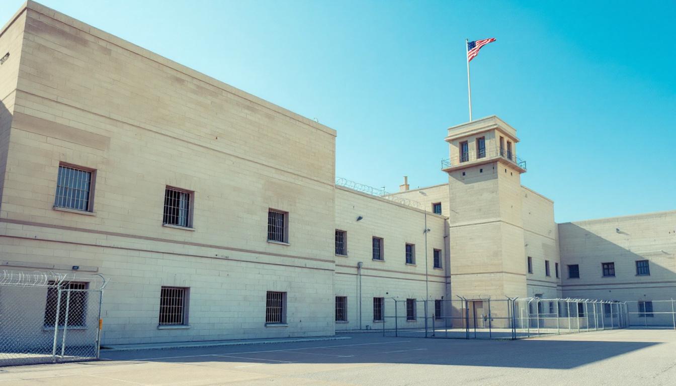 Robeson County Jail exterior view