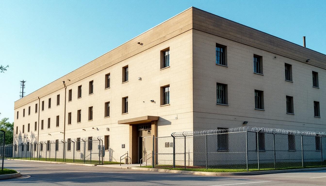 Robertson County Jail exterior view