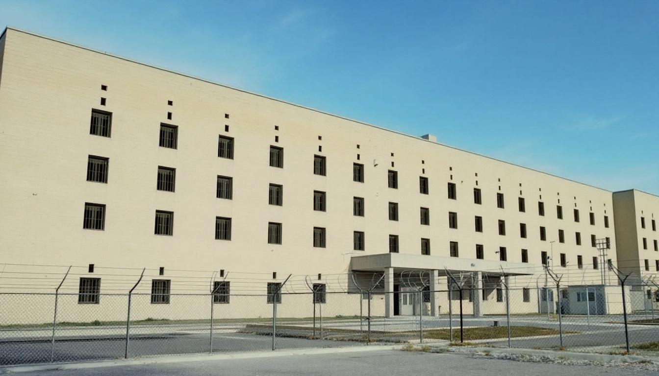 Rockingham County Jail exterior view