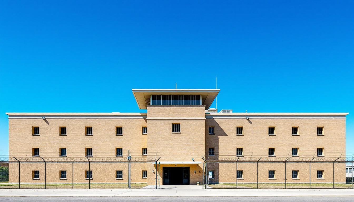 Russell County Jail exterior view