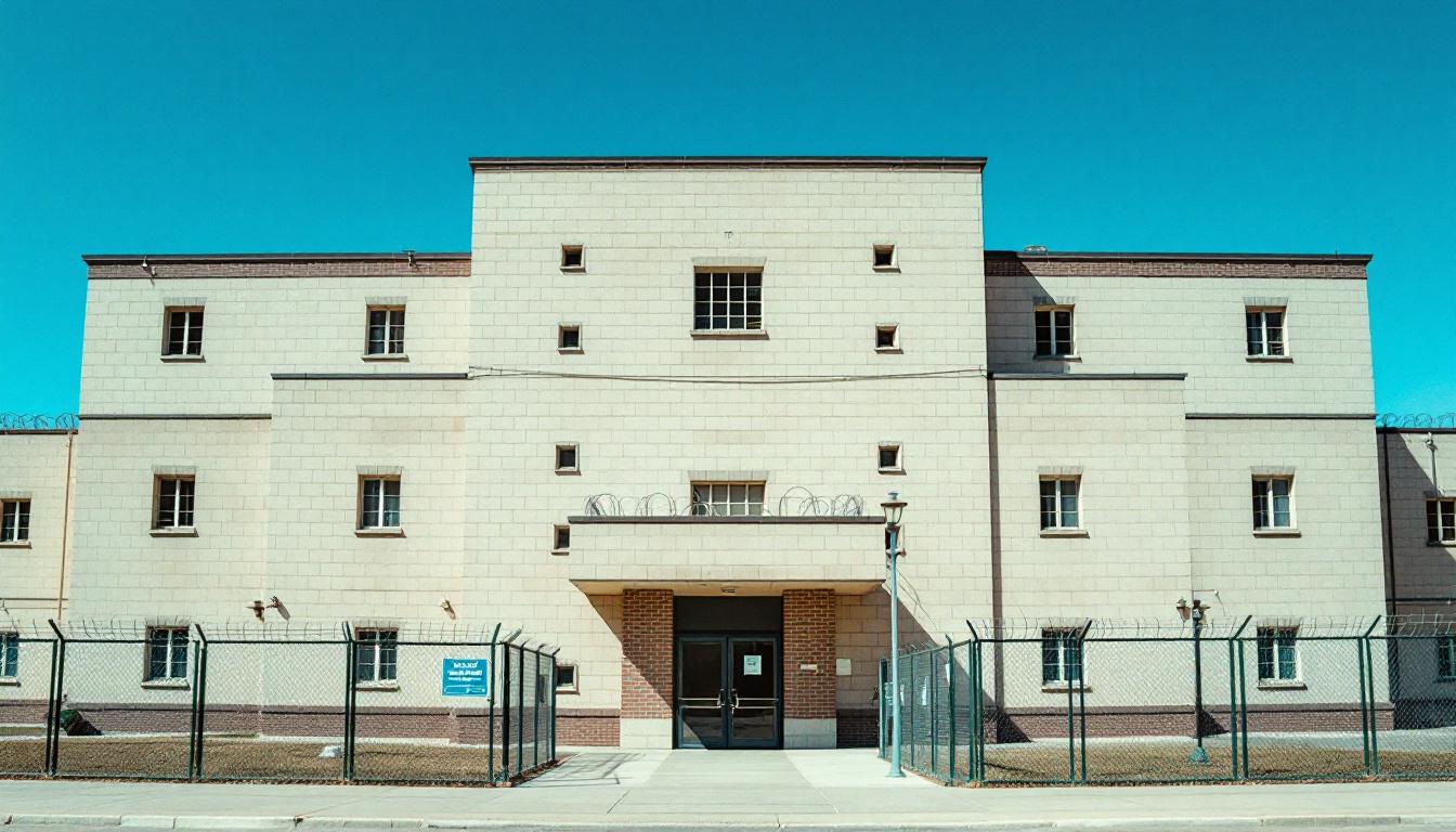Salt Lake County Metro Jail exterior view
