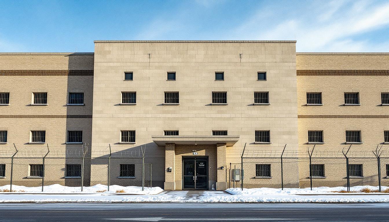Scott County Jail exterior view