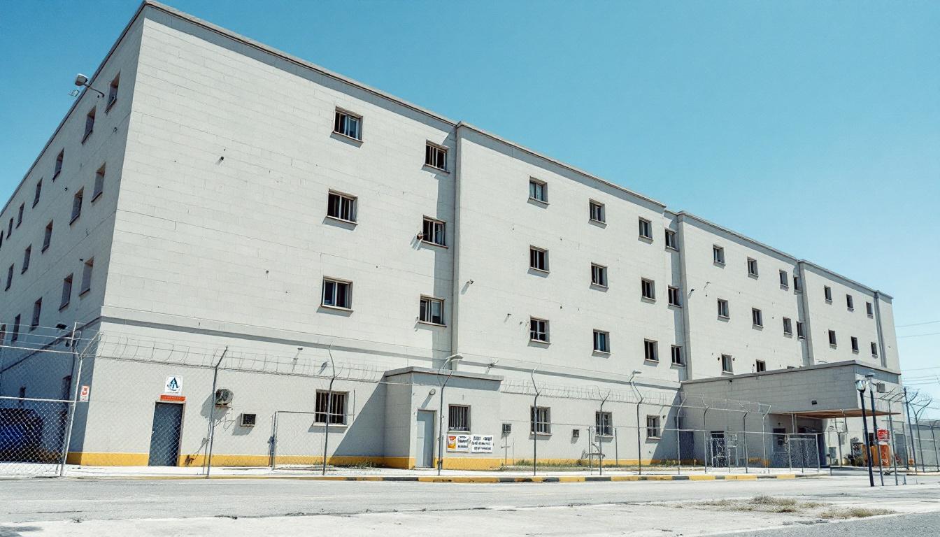 Spokane County Detention Services Jail exterior view
