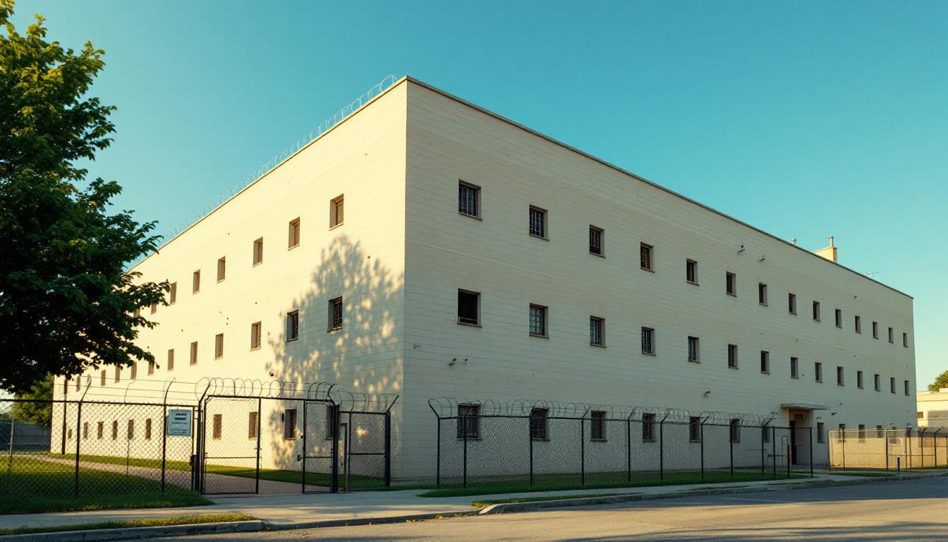 Springfield Municipal Jail exterior view