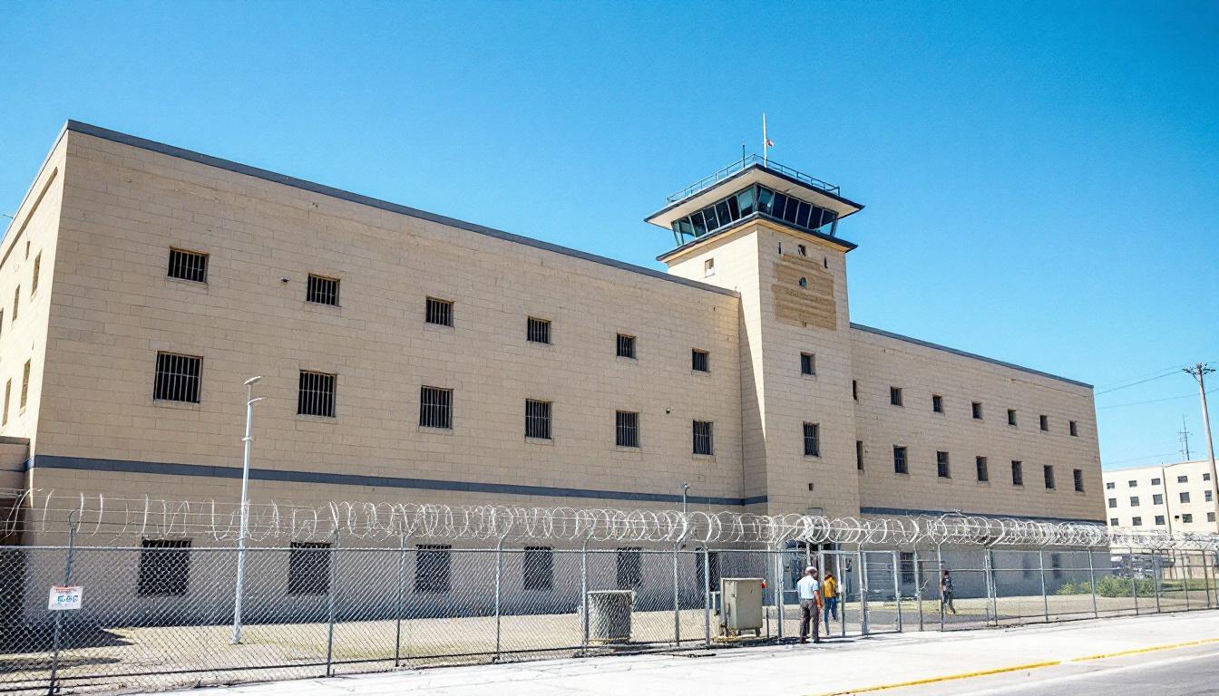 St Clair County Jail exterior view