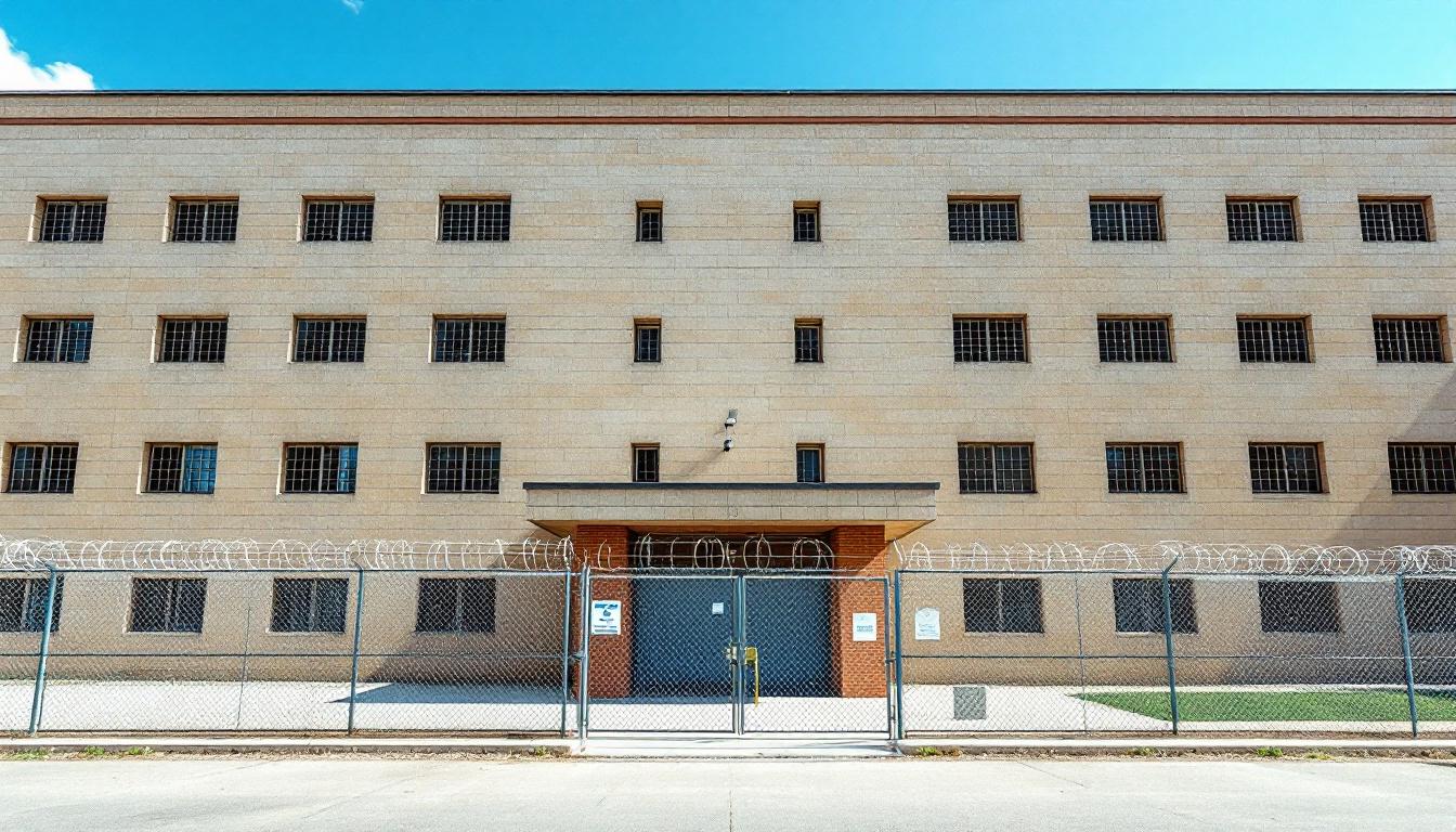 St Louis County Jail exterior view