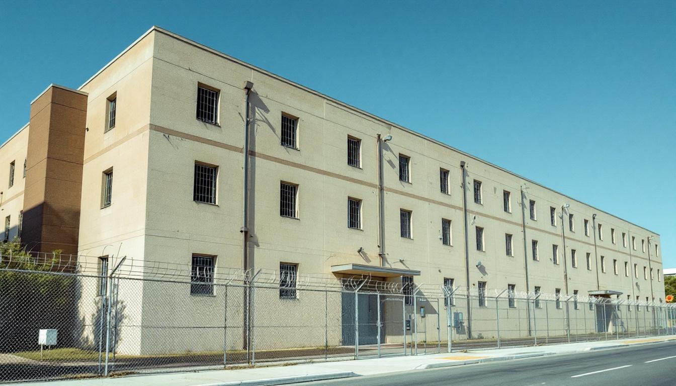 Stephenson County Jail exterior view
