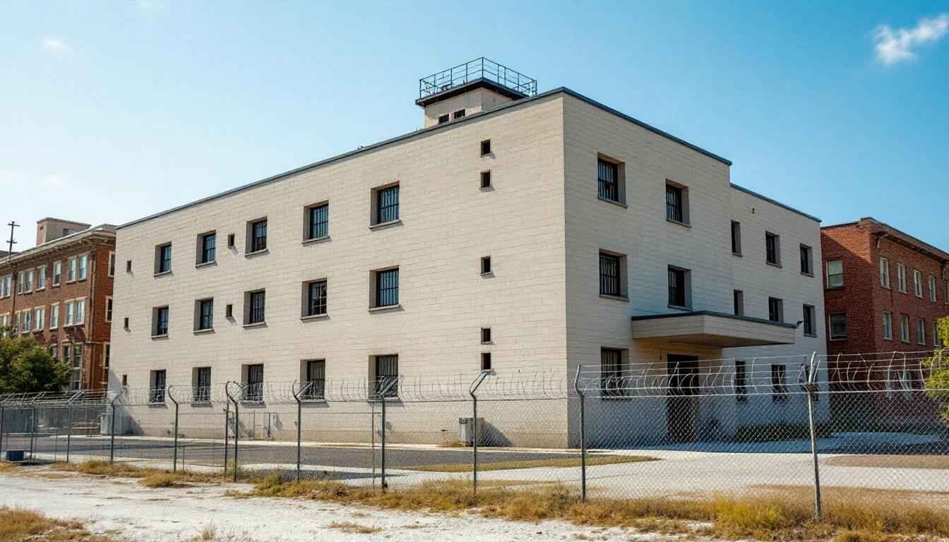 Talladega County Jail exterior view