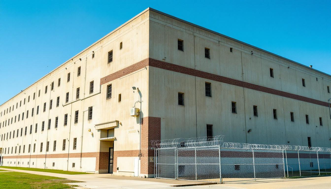 Talladega County Jail exterior view