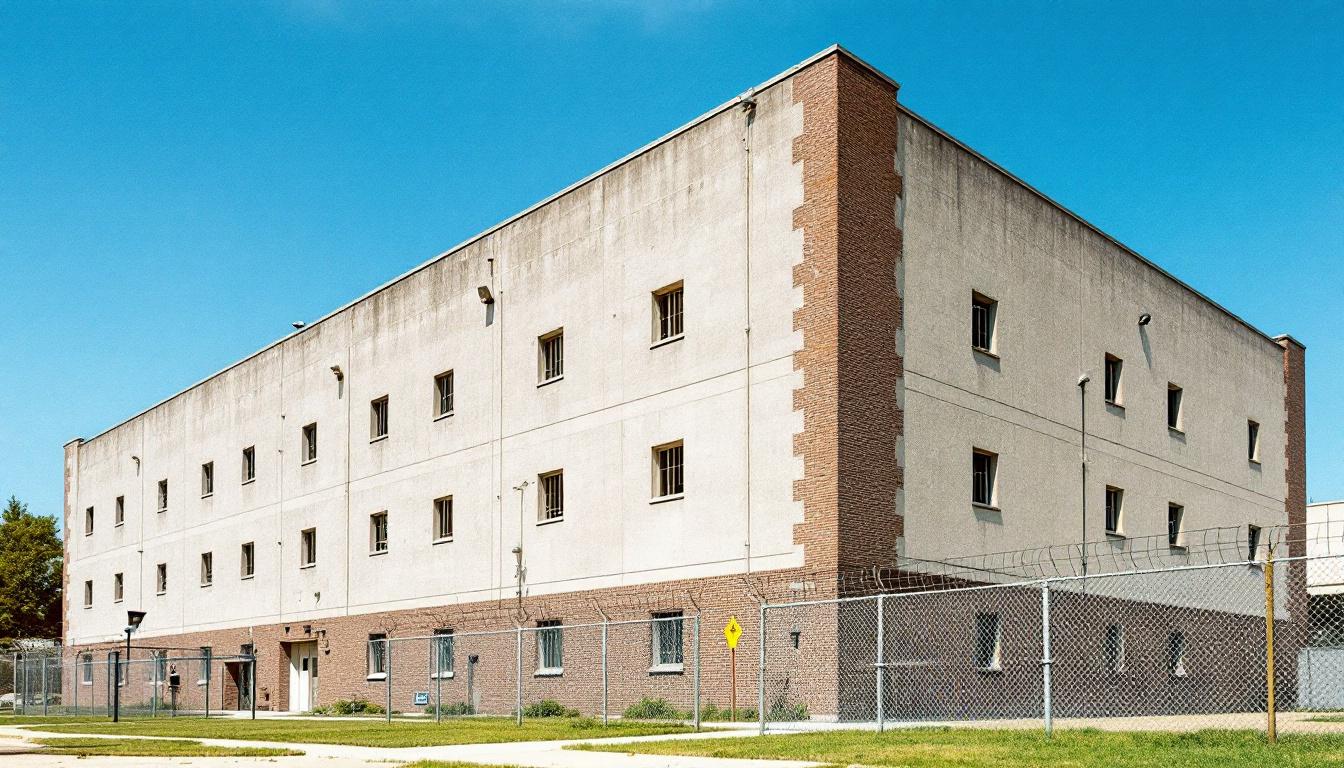 Telfair County Jail exterior view