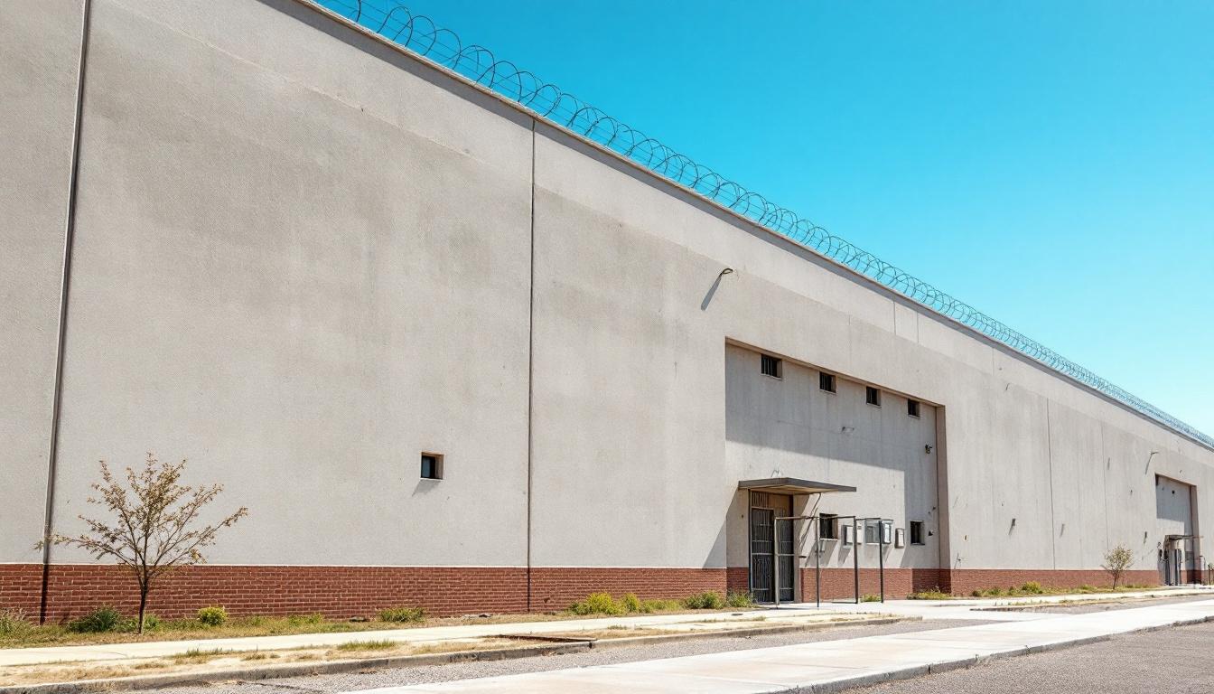 Thumb Correctional Facility, Warden Chandler Cheeks exterior view