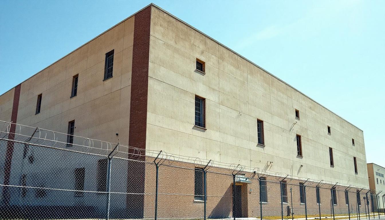 Tillman County Jail exterior view