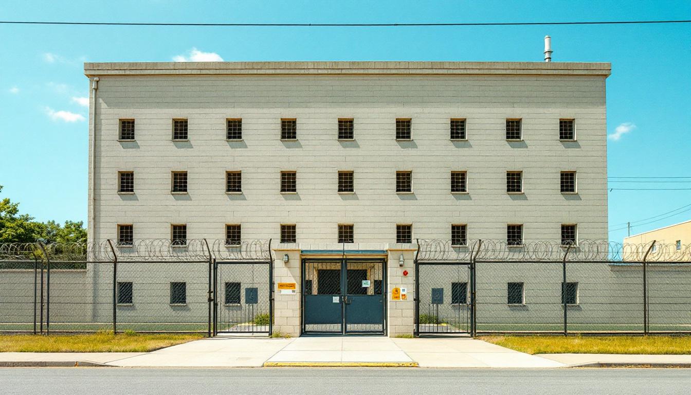 Transylvania County Jail exterior view
