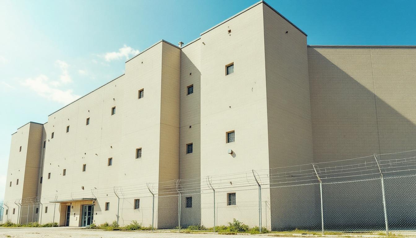 Trinity County Jail exterior view