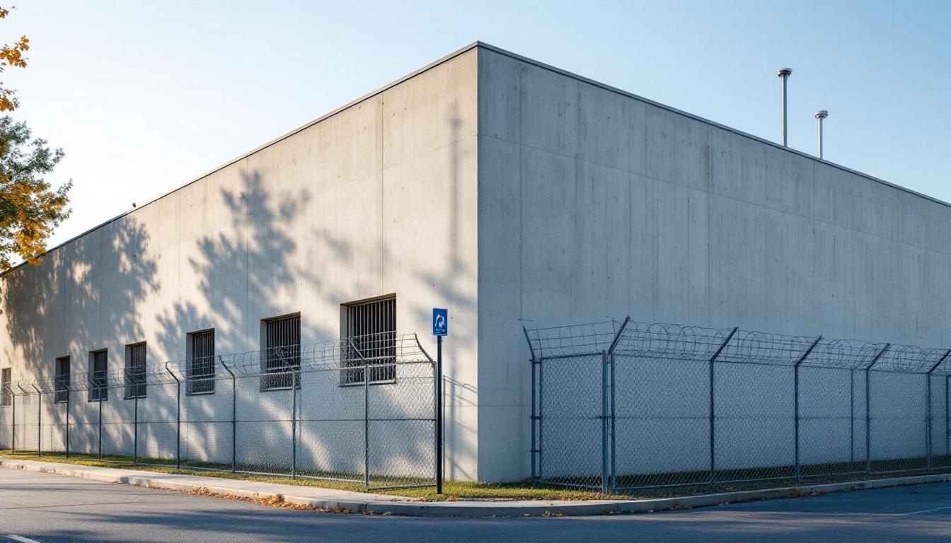 Alexandria Detention Center exterior view
