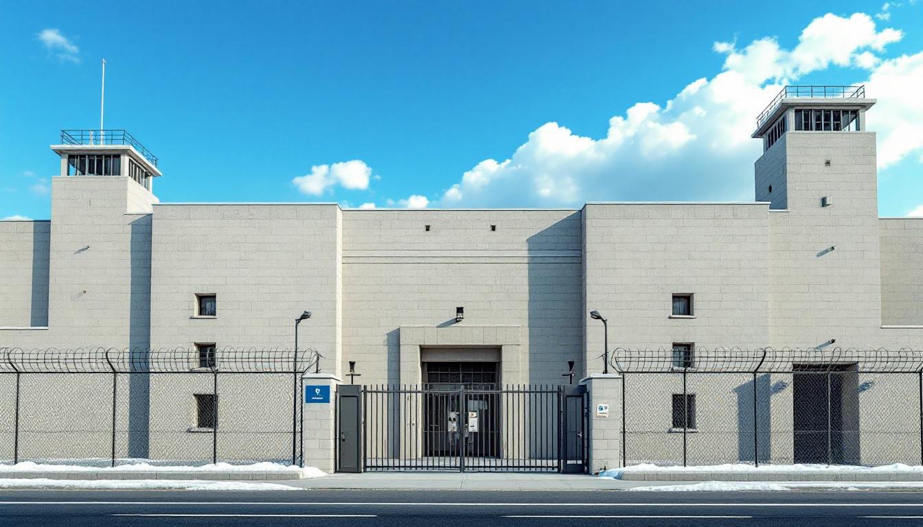 Tyrrell Prison Work Farm exterior view