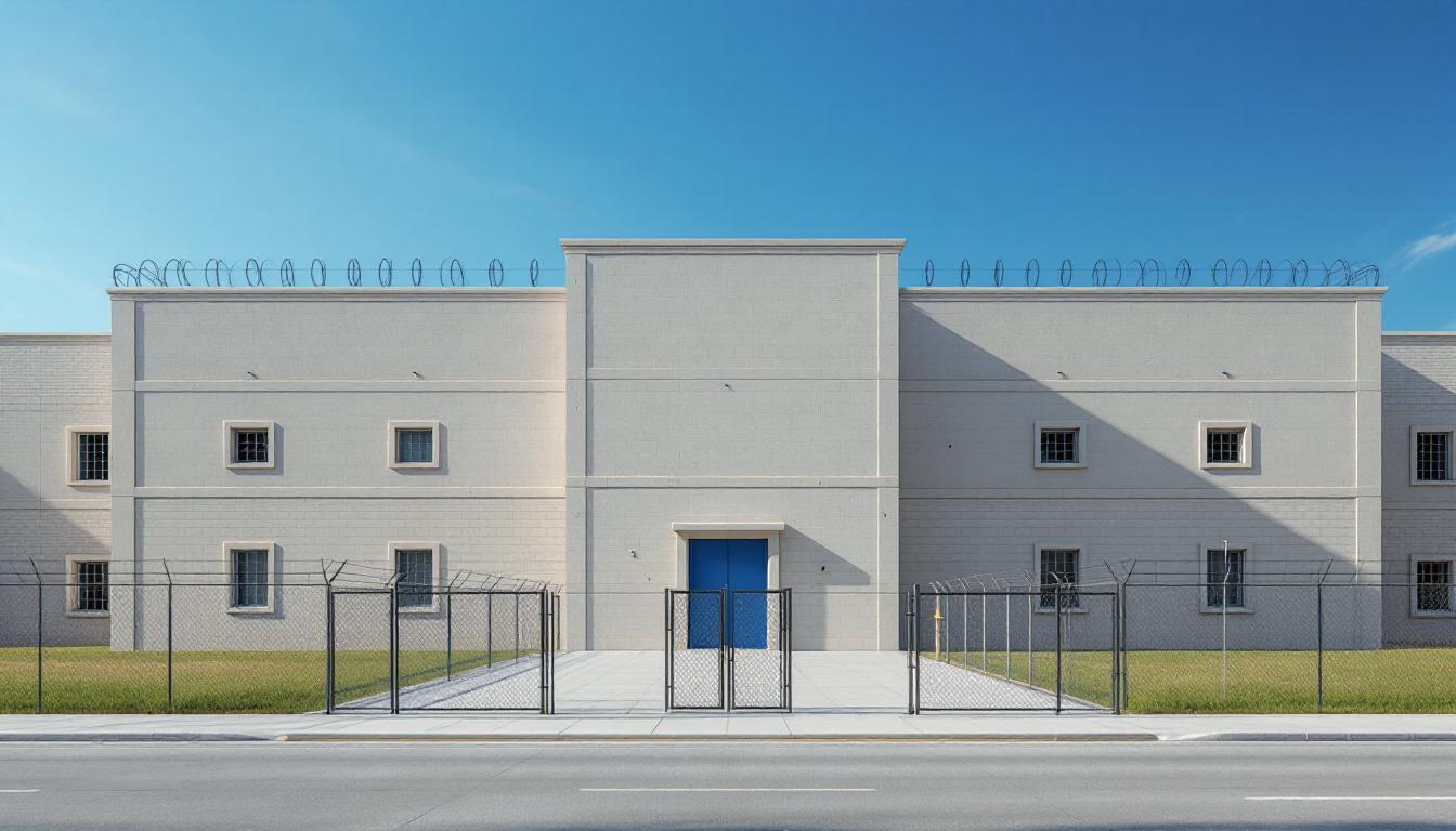 Valdosta State Prison exterior view