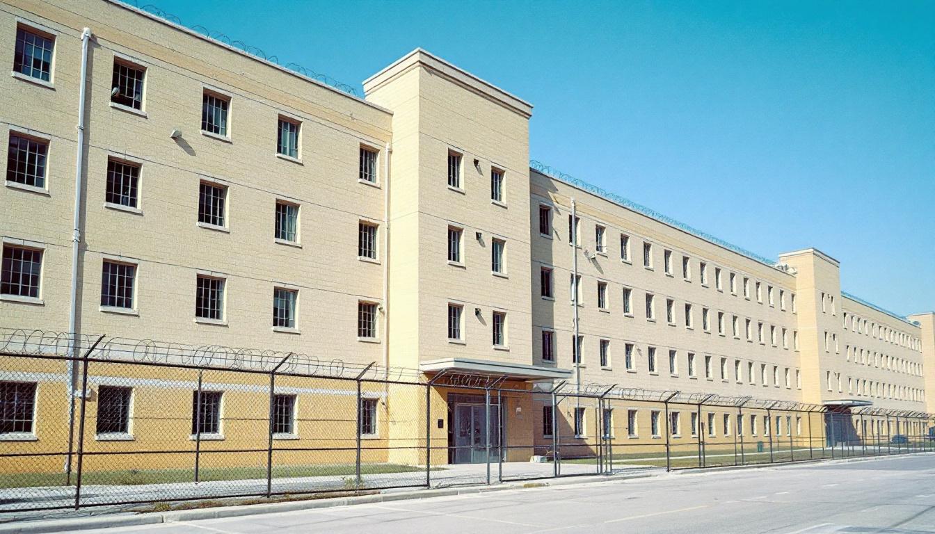 Van Buren County Jail Division exterior view