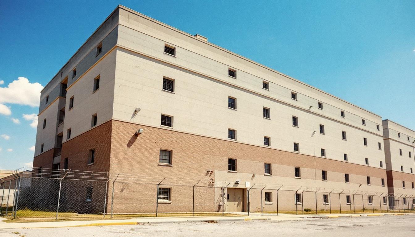Victoria County Jail exterior view