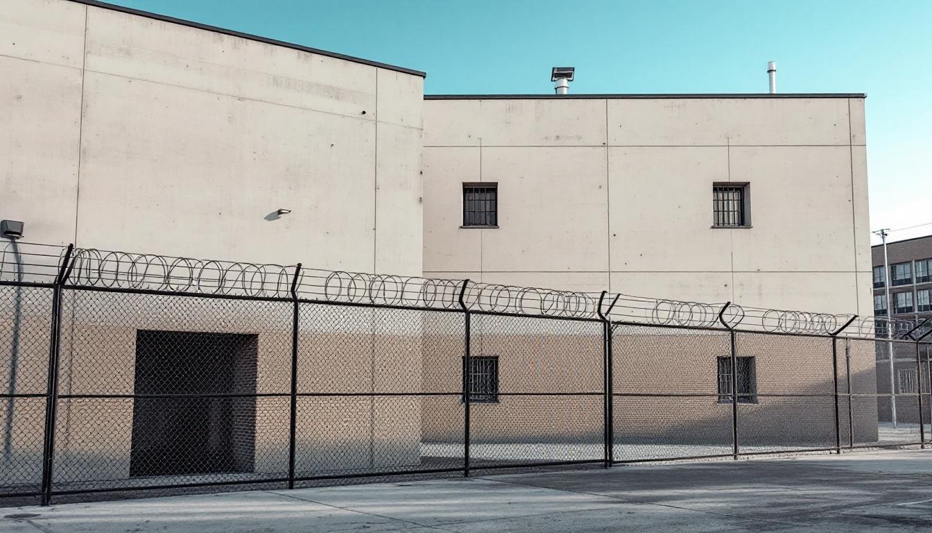Vista Detention Facility exterior view