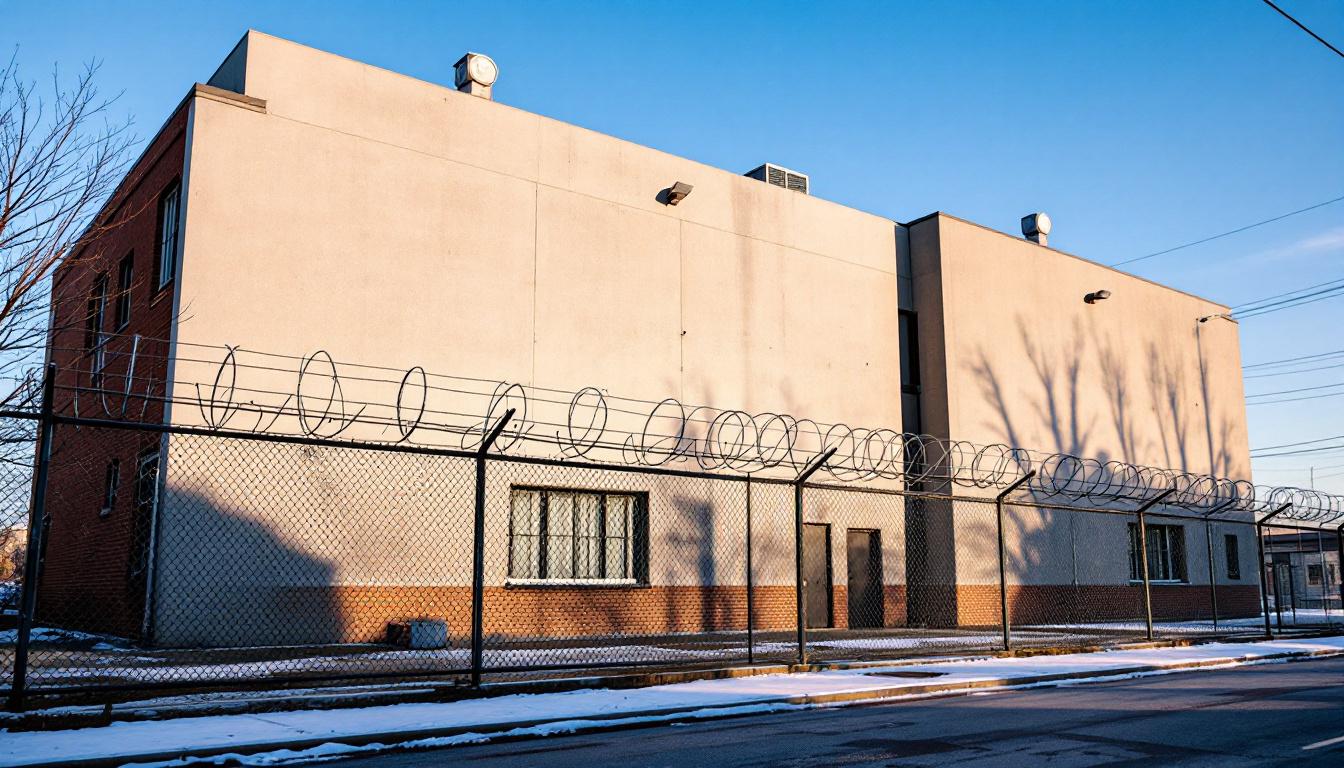 Vista Detention Facility exterior view