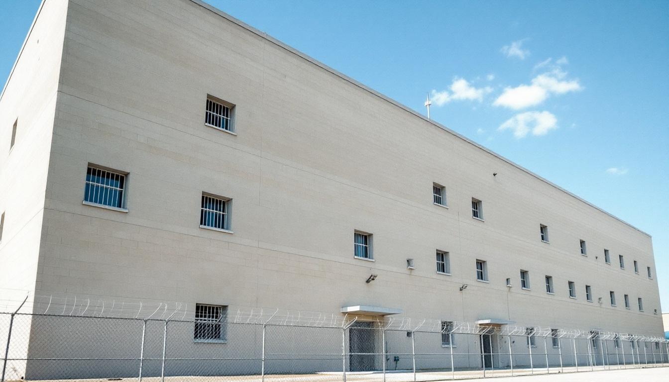 Warrick County Jail exterior view