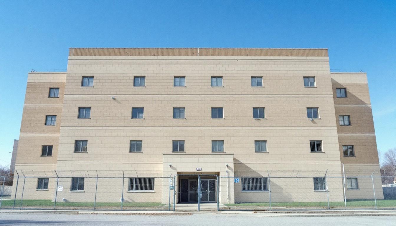 Wayne County Jail exterior view