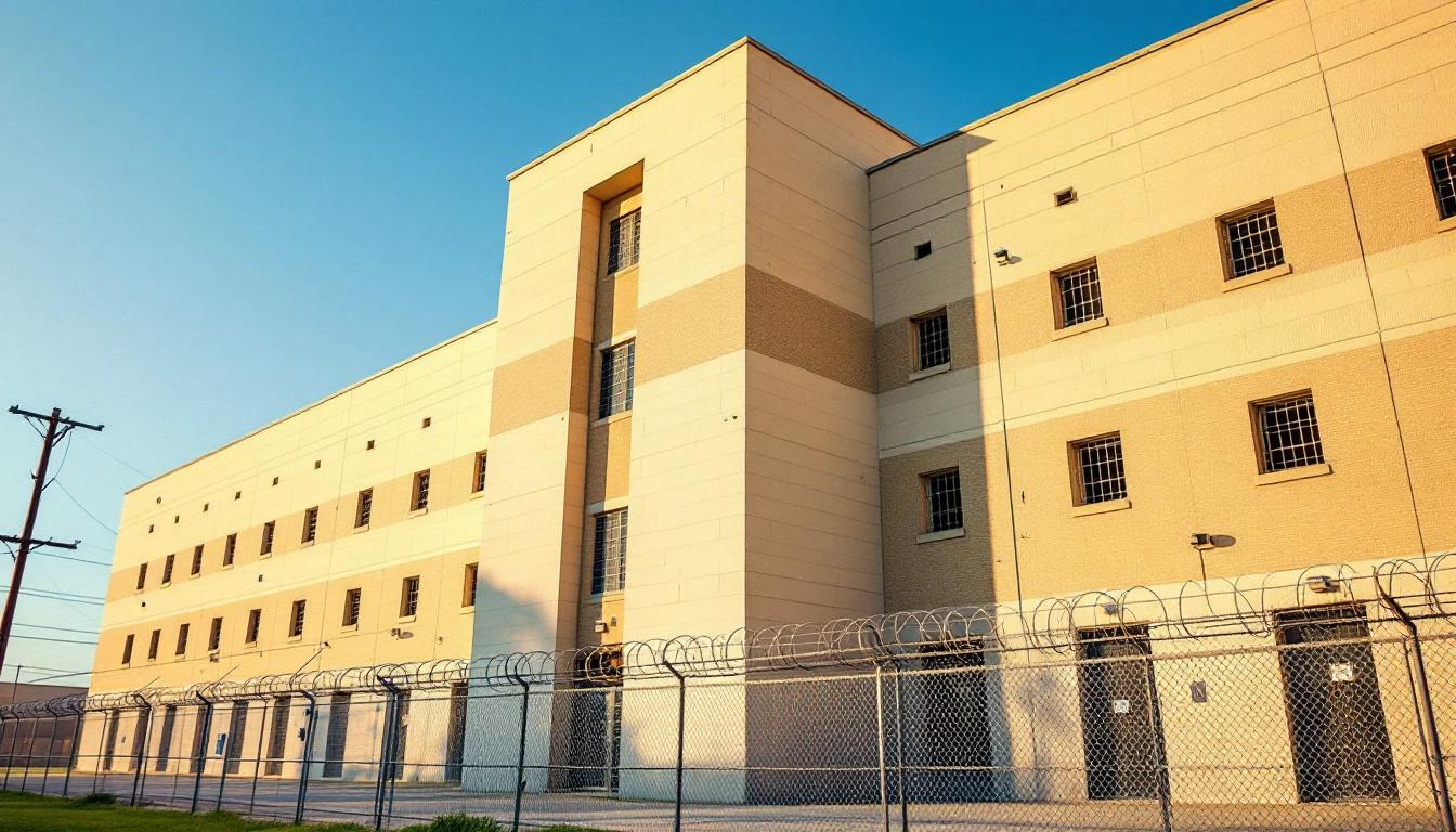 West Virginia Regional Jail and Correctional Facility exterior view