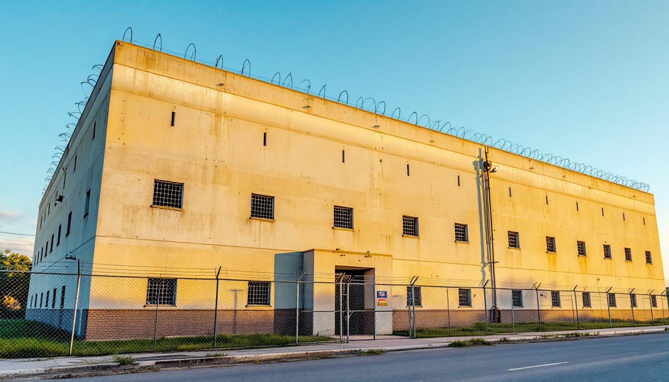 Woodward County Jail exterior view