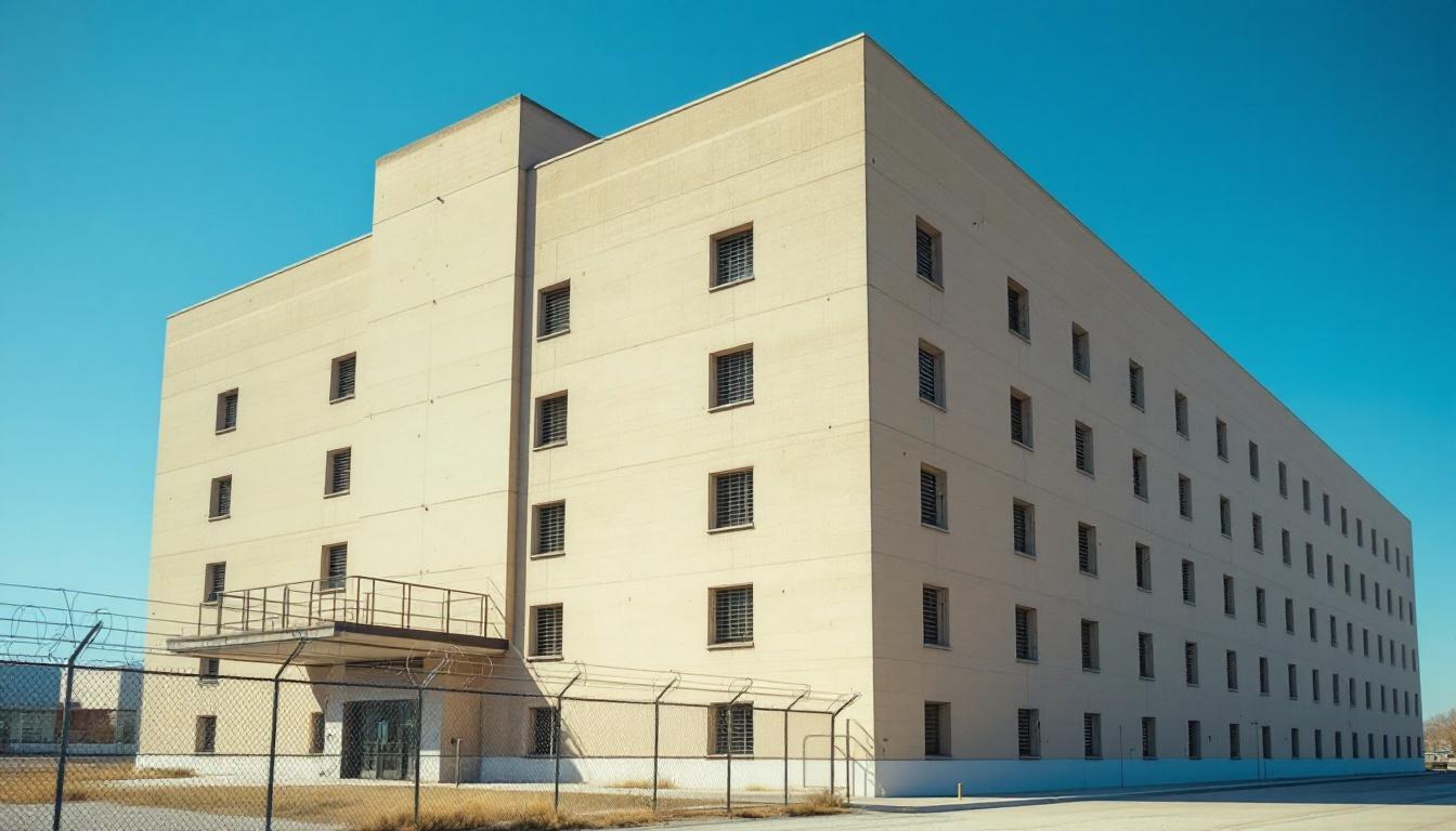 Yancey County Jail exterior view